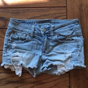 jean shorts